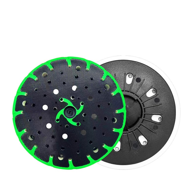 TISDA Upgraded 202463 Hard Sanding Pad Fits for Festool RO 150 FEQ Sander,Compatible with Festool Grinder Accessories Finish Sander, 6-Inch 150mm, 1Pack - Image 1